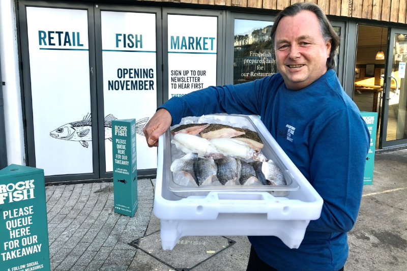 New Retail Fish Market opening Friday November 6th at Rockfish Brixham